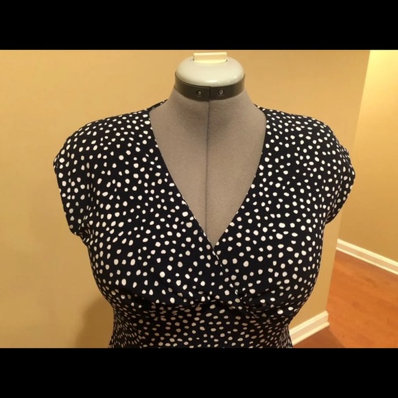 Chaps Knee Length Dress - Picture 4 of 6